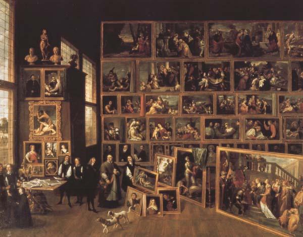 David Teniers Archduke Leopold Wilhelm's Gallery at Brussels (mk45) China oil painting art